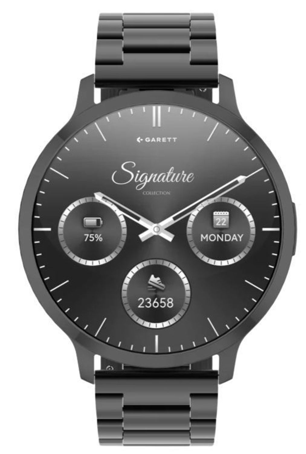 Smartwatch męski Garett Edge czarny stalowy AMOLED 1,73″ + pasek skórzany (4).jpg
